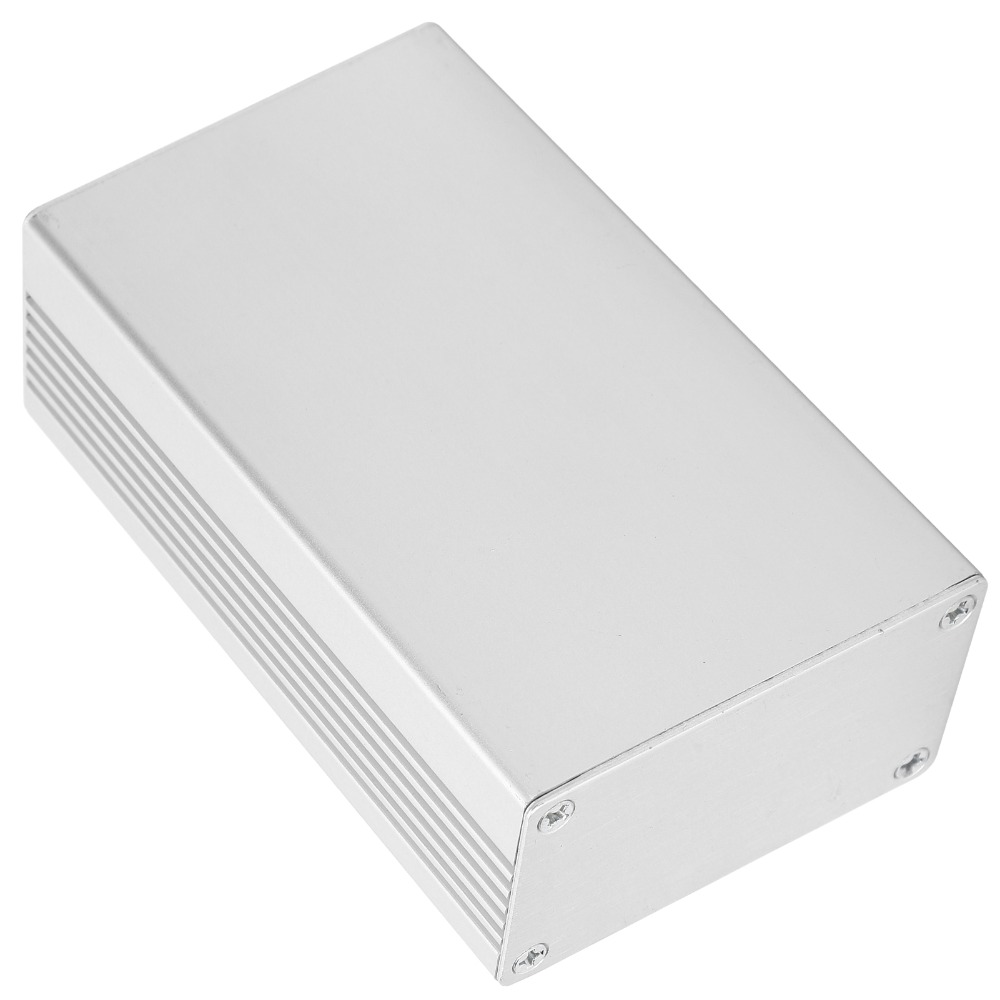 Diy Electronics Box - กล่องโครงการอลูมิเนียมอัลลอยด์ ป้องกันฝุ่น กันน้ำ 100x65x35 มม. กล่องเครื่องมือ