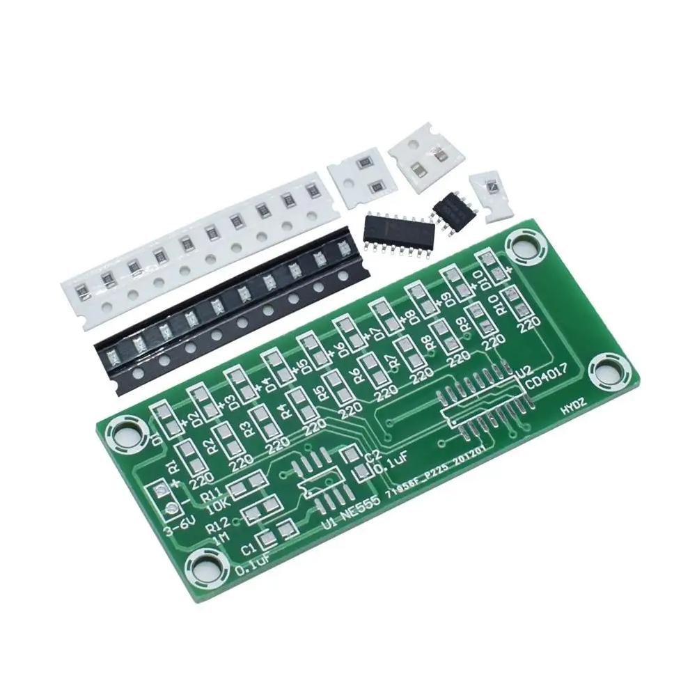 Diy Electronics Learning Kit - SMD เชื่อมการฝึกอบรม Smart Electronics ชุด NE555