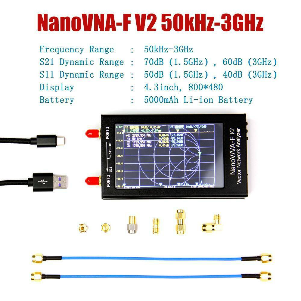 3G S-A-A-2 NanoVNA V2 Vector N - Logic Analyzer Usb บทวิจารณ์และราคา