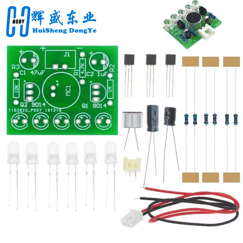 3 V-5.5 V เสียงเปิดใช้งานโคมไฟ - Diy Electronics Learning Kit บทวิจารณ์และราคา