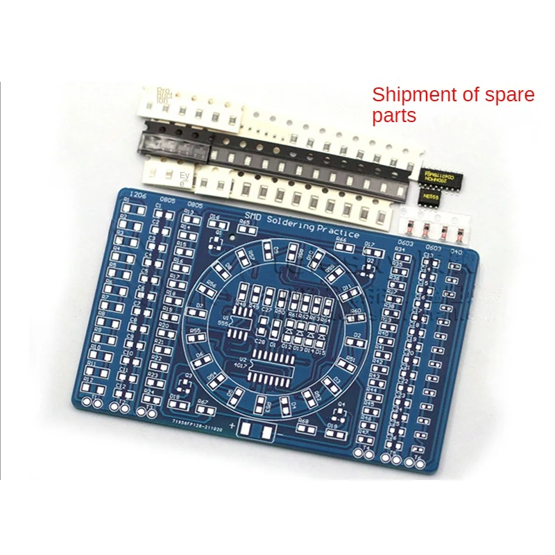 SMT SMD ส่วนประกอบอิเล็กทรอนิก - Diy Electronics Learning Kit บทวิจารณ์และราคา