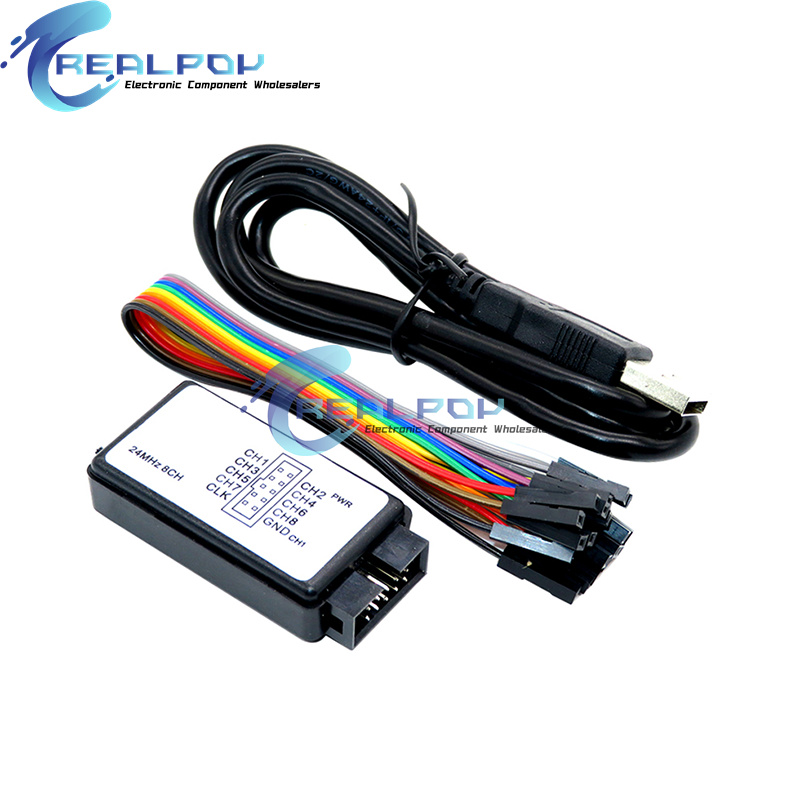 USB Logic Analyzer 24MHz 8 ช่อ - Logic Analyzer Usb บทวิจารณ์และราคา