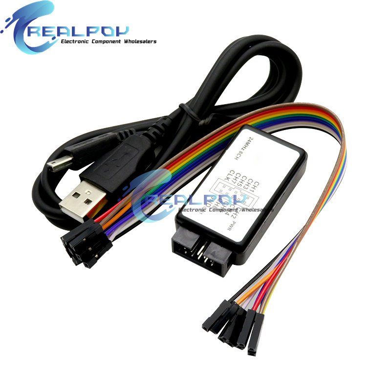 USB Logic Analyzer 24MHz 8 ช่อ - Logic Analyzer Usb บทวิจารณ์และราคา
