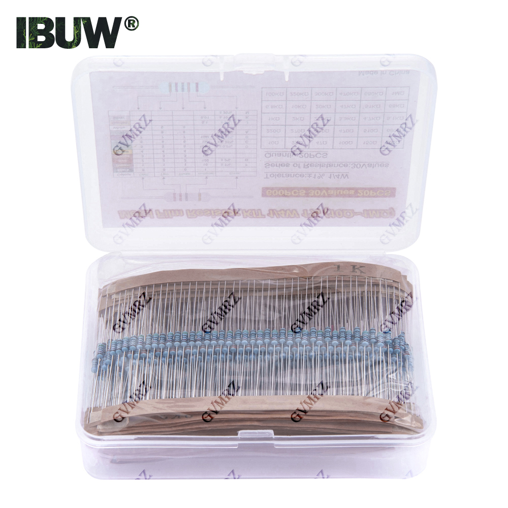 ชุดตัวต้านทานฟิล์มโลหะ 600 ชิ้ - Diy Electronics Project Kit บทวิจารณ์และราคา