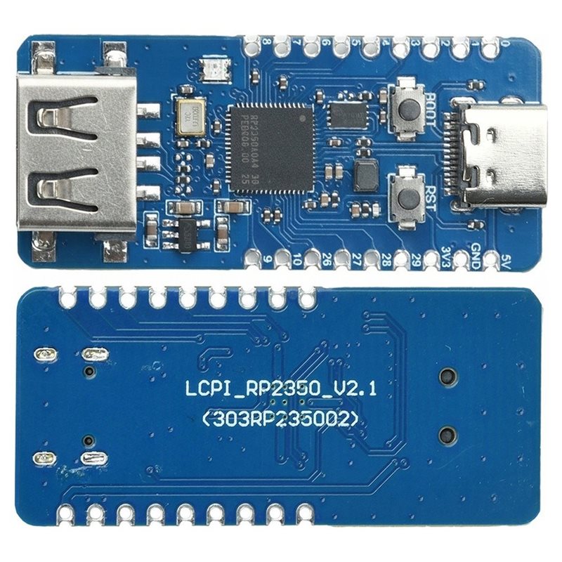 【สั่งซื้อเลย】RP2350-USB-A บอร์ - Diy Electronics Shop บทวิจารณ์และราคา