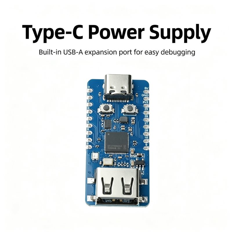 【สั่งซื้อเลย】RP2350-USB-A บอร์ - Diy Electronics Shop บทวิจารณ์และราคา