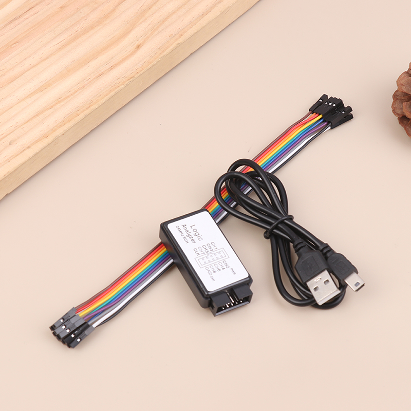 เครื่องวิเคราะห์ลอจิก USB 24MH - Logic Analyzer Usb บทวิจารณ์และราคา