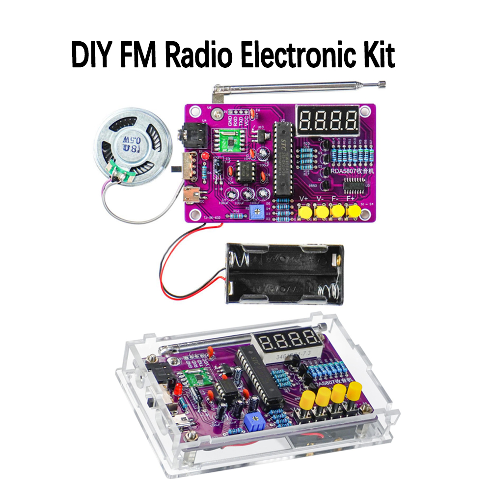 DIY วิทยุ FM ชุดอิเล็กทรอนิกส์ - Diy Electronics Project Kit บทวิจารณ์และราคา