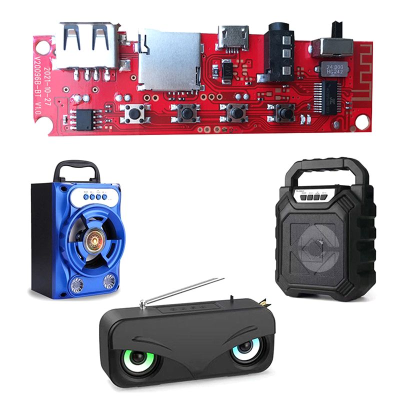1PC บลูทูธแผงวงจรเสียงพร้อมสาย - Diy Audio Electronics Kit บทวิจารณ์และราคา