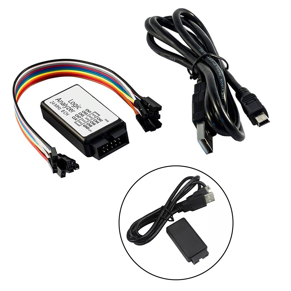 24MHz 8 ช่องสัญญาณ สำหรับเครื่ - Logic Analyzer Usb บทวิจารณ์และราคา
