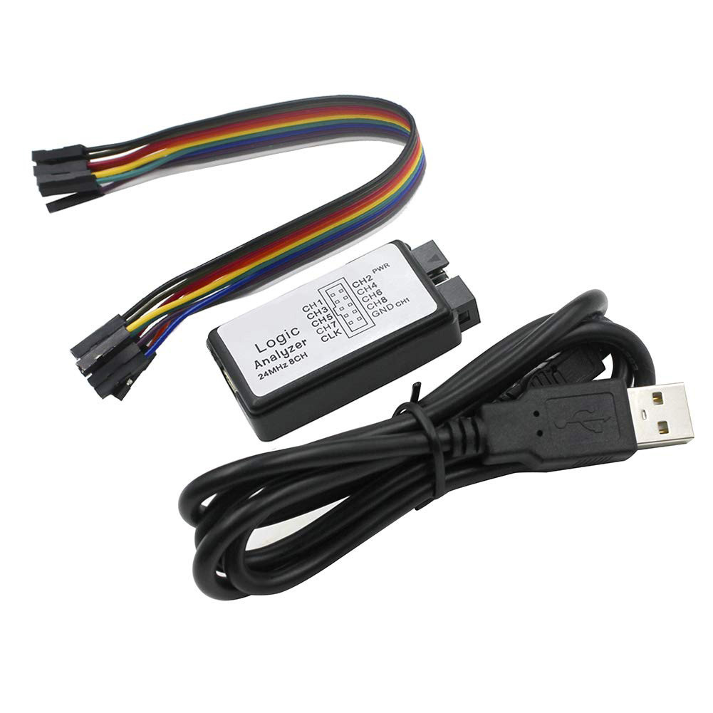 24MHz 8 ช่องสัญญาณ สำหรับเครื่ - Logic Analyzer Usb บทวิจารณ์และราคา